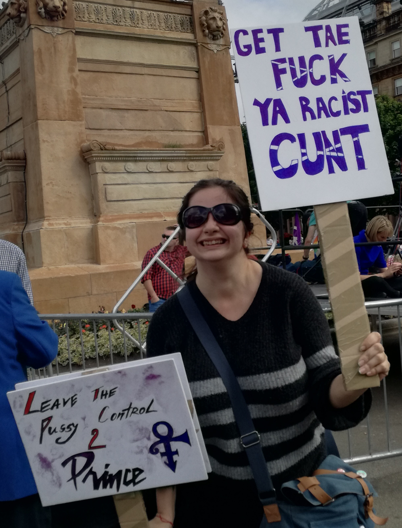 Illustration for article titled Scottish anti-Trump photo dump (long and comprehensive!)